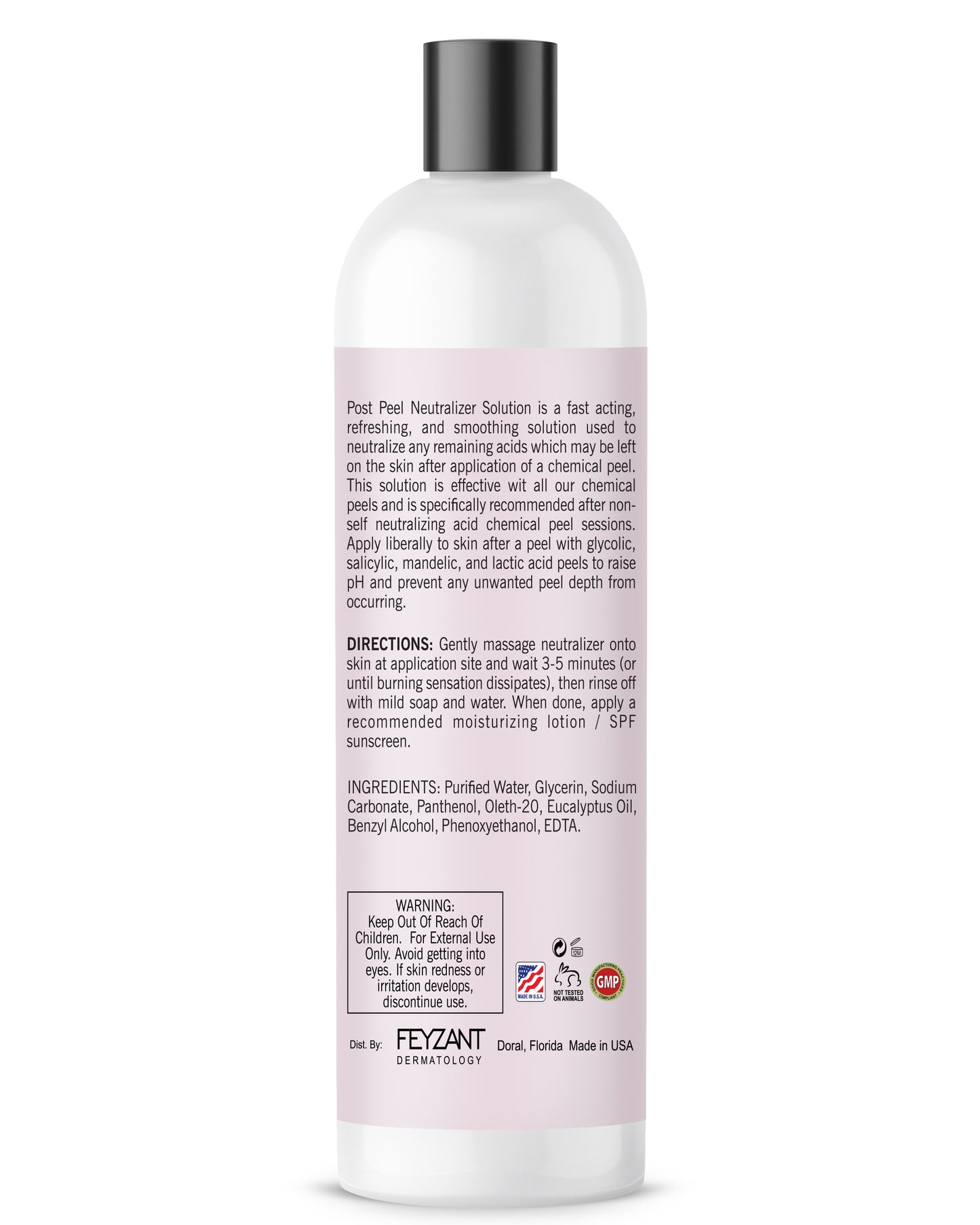 Post-Peel Neutralizer Solution