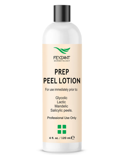 Loción exfoliante preparatoria