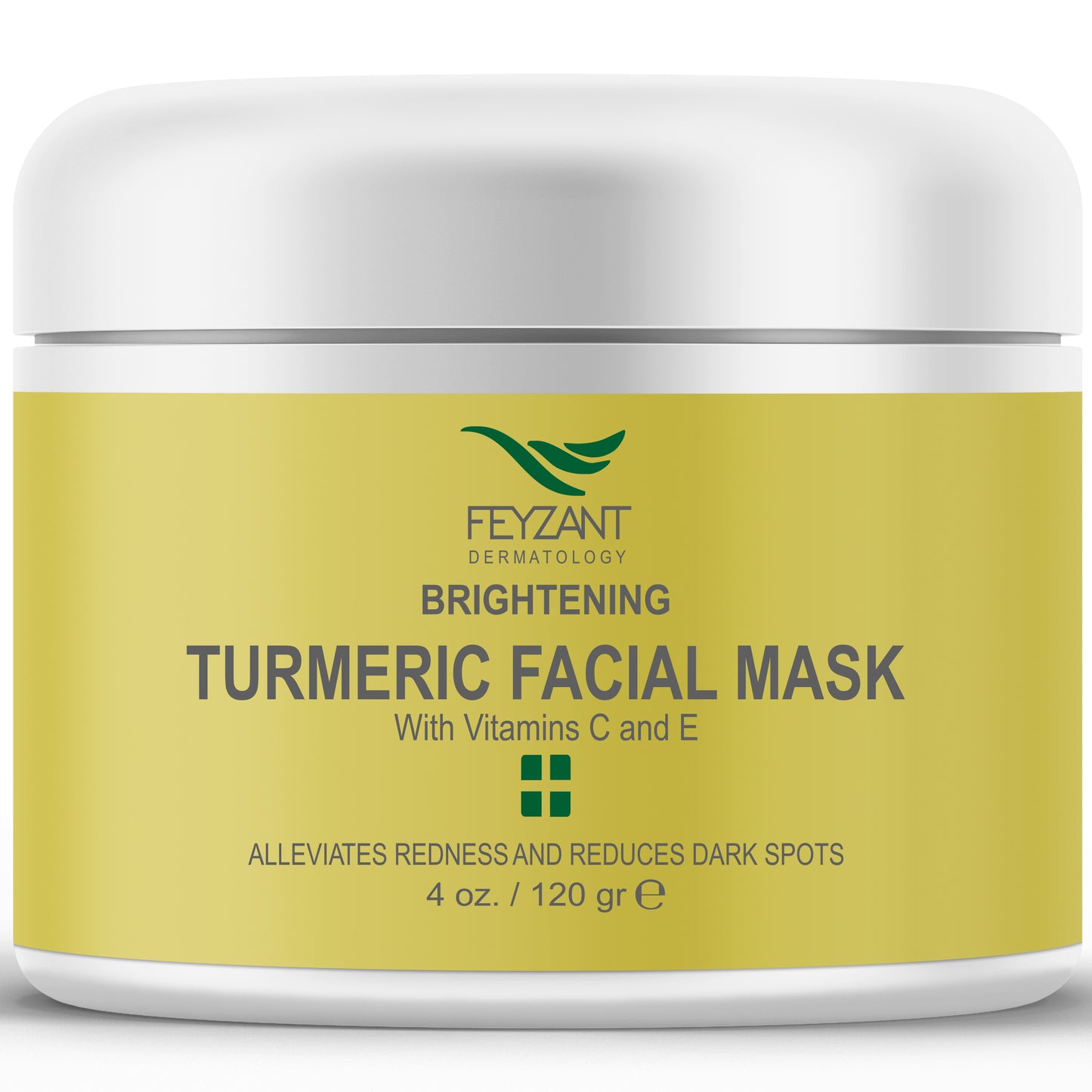 Mascarilla facial iluminadora de cúrcuma